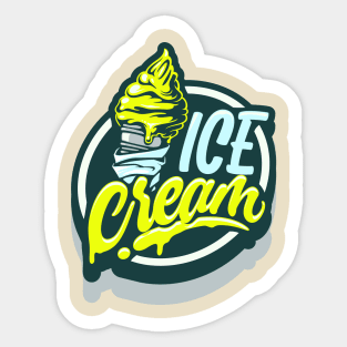 Ice Cream Sticker